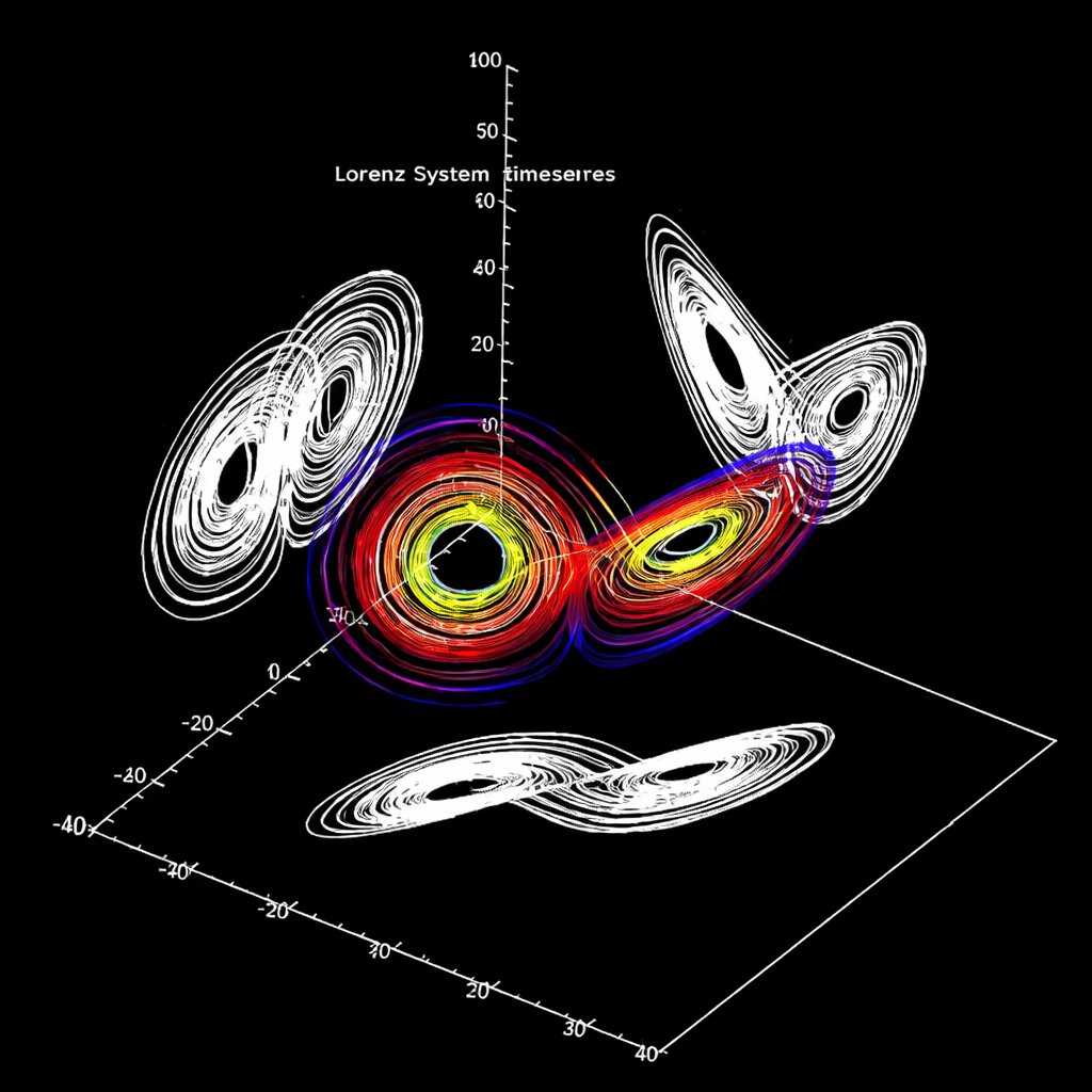 Atractor de Lorenz: patrones caóticos sin propósito funcional